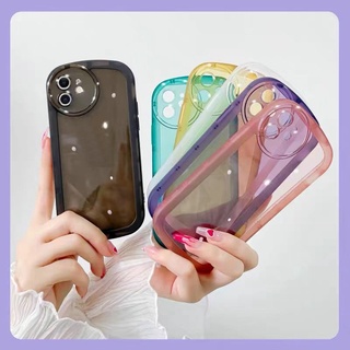 Casing Samsung Galaxy A73 A72 A13 A52 A52S 4G 5G A03 A03S A02S A50 A50S A30S INS Multicolor Clear Trend Airbag Protection Round Edge Soft Phone Case Full Back Cover NKS 01
