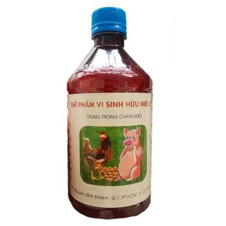Chế phẩm sinh học EM E.M dùng trong chăn nuôi, xử lý chất thải và khử mùi hôi