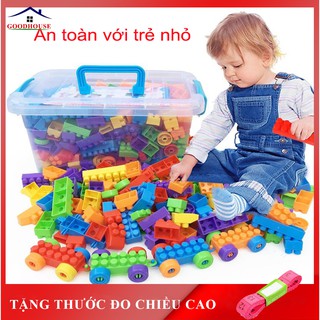 Bộ đồ chơi xếp hình LEGO 100 chi tiết, 286 chi tiết , 520 chi tiết cho bé lắp ráp, sáng tạo phát triển trí tuệ của trẻ