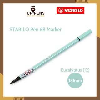 Bút lông màu Stabilo Pen 68 Marker – 1.0mm – Màu xanh mint natural (Eucalyptus – 12)