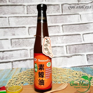 [Mã GROSALE2703 giảm 8% đơn 250K] Dầu hào chay hữu cơ từ nấm [Sauceco] 420ml