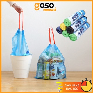 [GOSO] Túi Rác Tự Huỷ Sinh Học, Có Quai Xách Siêu Dai, Siêu Chắc Tiện Lợi