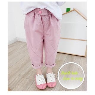 ( Size 11- 38kg) Quần kaki dài siêu mềm mát,co giãn 4 chiều bé gái (Hàng đẹp)