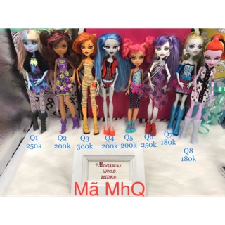 Búp bê MH chính hãng, full đồ. Búp bê monster high. Mã MhQ