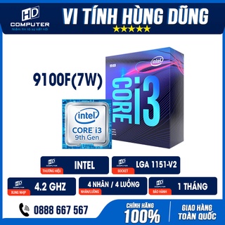 CPU socket 1151 V2, cpu i3 8100, i3 9100f, cpu máy tính thế hệ 8 9 chạy main h310, b360, b365, z370