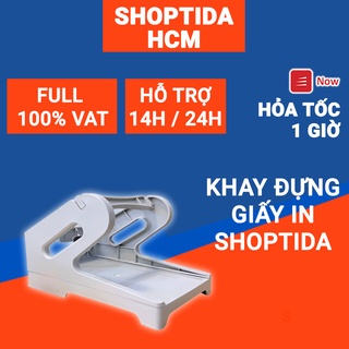 Khay đựng giấy in Shoptida cho máy in nhiệt SP46 các khổ dạng tệp và cuộn