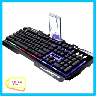 Bàn Phím Led Đa Màu Chuyên Game Giả Cơ G700 ( Màu Đen ) - VL