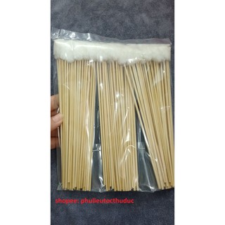 1 Bông se tai lông vịt - phụ liệu tóc Thủ Đức