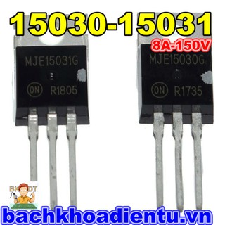 Cặp sò MJE15030-MJE15031 bóc máy chất lượng tốt.