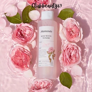 Toner hoa hồng mamonde, Nước hoa hồng Mamonde Rose Water Toner 500ml, kèm bill web