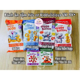[SALE] Bánh ăn dặm Kiddylicious UK cho bé 3 tuổi + bay air_Date 03/2022