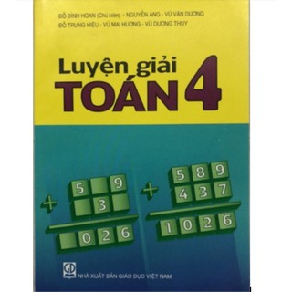 Sách Luyện giải Toán 4