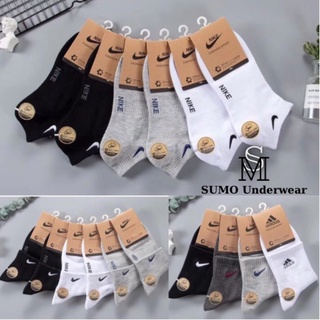Tất nam ngắn cổ/trung cổ/cao cổ cao cấp, kiểu dáng thể thao, chất cotton thấm hút, thông thoáng chân. Ảnh và video thật
