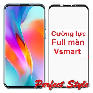 Combo cường lực full màn và ốp silicon vsmart Star