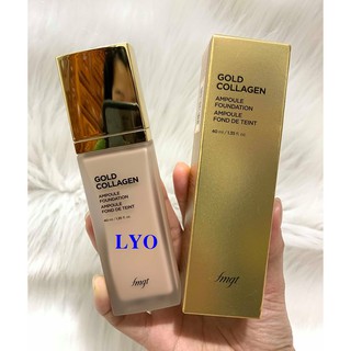 Kem nền bổ sung Collagen và Vàng The Face Shop Gold Collagen Ampoule Foundation 40ml..