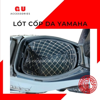Lót cốp xe máy YAMAHA NOUVO chất liệu da cao cấp chống nóng hiệu quả hàng thiết kế có túi tiện dụng GU