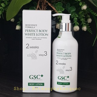 [Chính hãng] Kem dưỡng trắng da toàn thân body GSC + 250ml