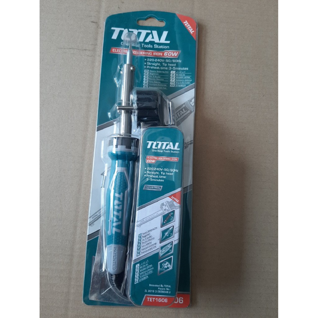 Mỏ hàn chì Total TET1606