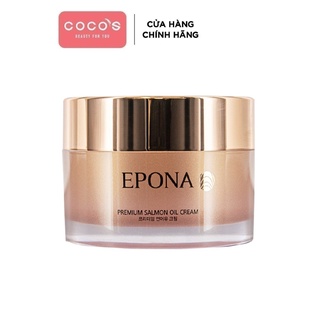 [Mã COSCOCOT3 -8% đơn 250K] Kem Dưỡng Trắng - Phục Hồi Da Hư Tổn Epona Premium Salmon Cream 50ml