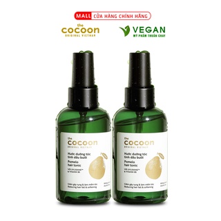 Combo 2 Chai Nước xịt dưỡng tóc tinh dầu bưởi (pomelo hair tonic) Cocoon 140ml/1chai