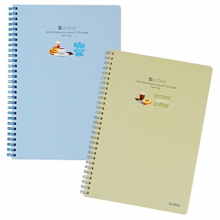 Vở lò xo kép Dot Grid B5 120 trang; MS: 578