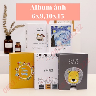 Album ảnh mini - Album ảnh 6x9, 10x15 bìa cứng nhiều mẫu siêu xinh