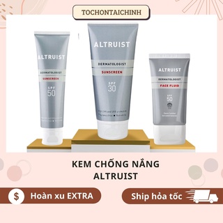 Kem chống nắng Altruist Dermatologist face fluid, Sunscreen spf 30, spf 50 mẫu mới