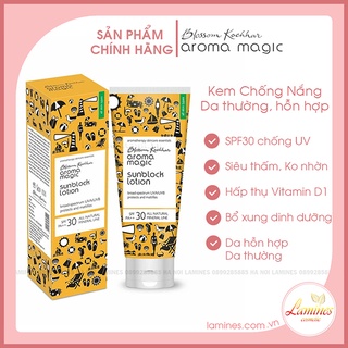Kem Chống Nắng Aromamagic Cho Da Thường Và Da Hỗn Hợp SPF30 | Aroma Magic Sunblock Lotion 100gr