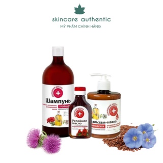 Dầu gội và xả ba tác động chống rụng tóc Domashnij Doctor
