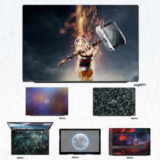 Skin dán Laptop Dell in hình Mjolnir - Avenger - avgl071 (inbox mã máy cho Shop)