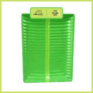 Dĩa lá chuối hình chữ nhật đựng thức ăn kích thước 15.5 X 20.5 cm