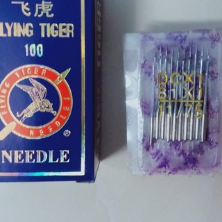 Hộp 100 Kim máy vắt sổ DCx1 tiger (số 9: 85000đ, số 11 75.000đ)