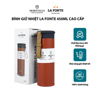 [Mã BMBAU50 giảm 7% đơn 99K] Bình giữ nhiệt La Fonte cao cấp giữ nhiệt tốt chính hãng Moriitalia 006620