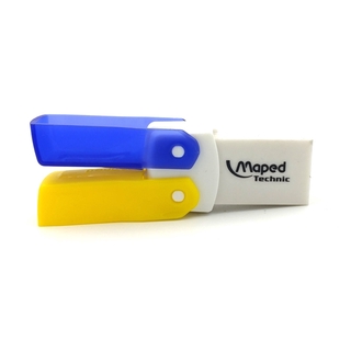 Gôm Có Cánh Maped 127312 - Xanh Dương + Vàng - Maped