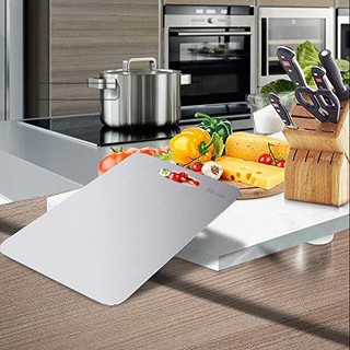 Thớt inox cao cấp kháng khuẩn, chống mốc 29 x 20cm