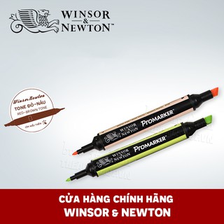 [THEARTSHOP] (P3)Bút marker WINSOR &amp; NEWTON Promarker (Bán lẻ) - Tone Đỏ-Nâu