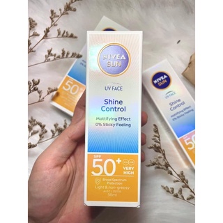 KEM CHỐNG NẮNG NIVEA SUN UV FACE SHINE CONTROL 50ML CHÍNH HÃNG - 10355