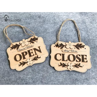 BẢNG TREO OPEN VÀ CLOSE BA23 hai mặt