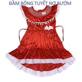 Váy đầm bông tuyết cho bé gái - Đầm giáng sinh hóa trang Noel