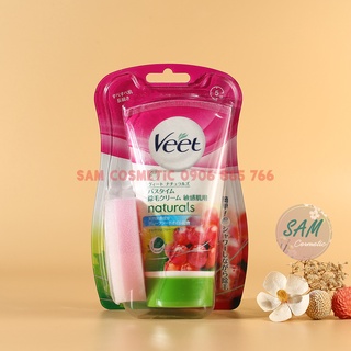 [NỘI ĐỊA NHẬT] Kem Tẩy Lông Veet 150g Dành Cho Da Nhạy Cảm, Chuyên Cho Vùng bikini, Nách Tay Chân, Tẩy Lông Body.