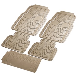 [Mã BMBAU300 giảm 10% đơn 499K] Bộ Thảm Lót Sàn Ô Tô PACKY PODA 9105 Màu Kem 4 Chỗ Nhập Khẩu Chính Hãng