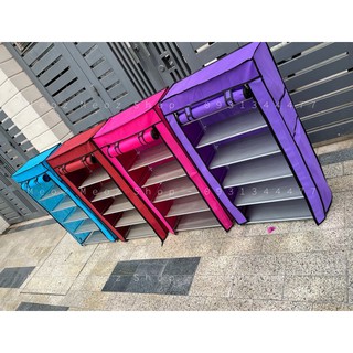 Kệ đựng giày dép 7 tầng 6 ngăn