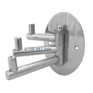 Móc áo 3 chia inox 304 (móc 3 chấu inox) - Mã: SP017