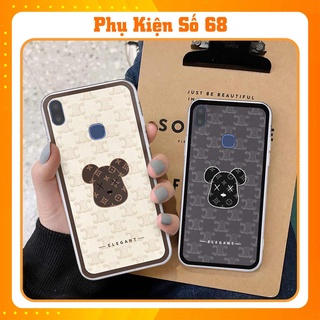 Ốp lưng điện thoại Vsmart Joy 1 / Joy 1 Plus / Joy1+ elegant, gấu be@rbrick cao cấp, vỏ ốp rẻ đẹp