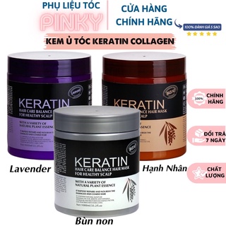 Kem ủ tóc KERATIN COLLAGEN 1000ML BRAZIL NUT - Ủ hấp tóc cân bằng KERATIN tự nhiên, hương thơm nước hoa