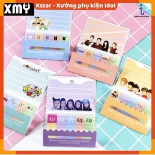 Set giấy note kèm đánh dấu trang