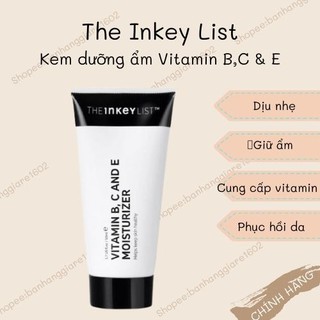 The INKEY List KEM DƯỠNG ẨM VITAMIN B, C AND E