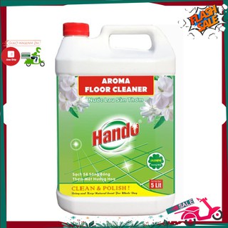 Nước Thơm Lau Sàn Nhà Hando Can 5L Hương Lavender