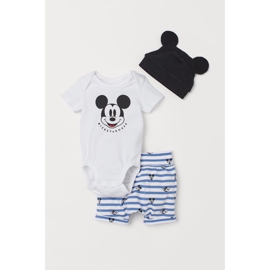 [SALE] Set body mickey cho bé HM auth