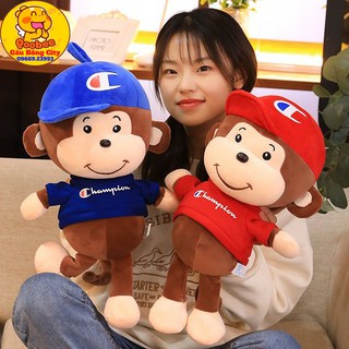 Gấu Bông Khỉ Bông Mũ Lệch Dễ Thương 52cm